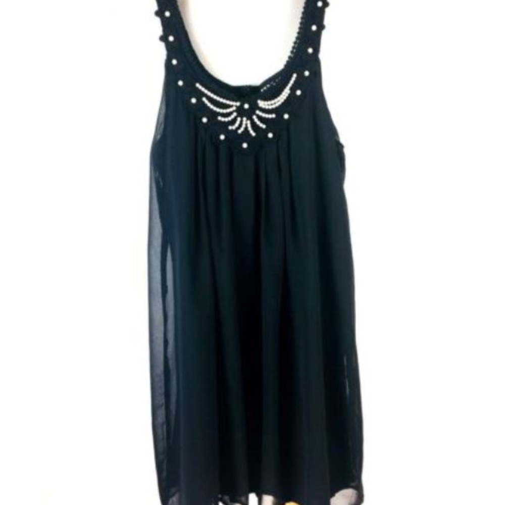 Marianne Women's Tunic Lined Dress Black Size S